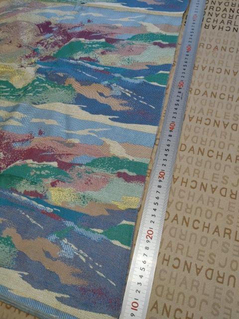 (MN6117) 抽象画のようなジャガード生地・4枚つながり < ペット/手芸/園芸 (MN6117) 抽象画のようなジャガード生地・4枚つながり < ペット/手芸/園芸の