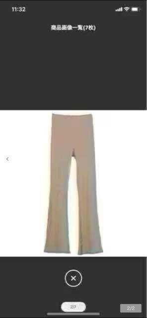 * 新品(タグなし)/ベージュ/カジュアルパンツ * < 女性ファッション  * 新品(タグなし)/ベージュ/カジュアルパンツ * < 女性ファッションの