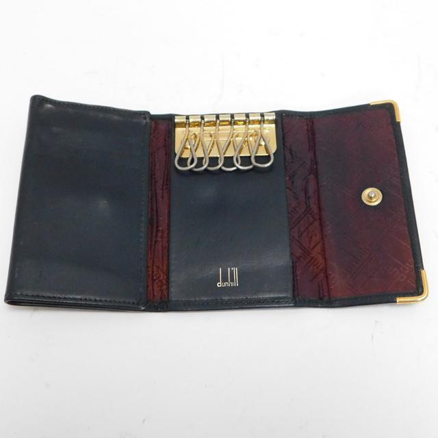 1000円 dunhill ダンヒル 6連キーケース 小銭入れ付き レザー 黒 イタリア製 メンズ < ブランド 1000円 dunhill ダンヒル 6連キーケース 小銭入れ付き レザー 黒 イタリア製 メンズ < ブランドの