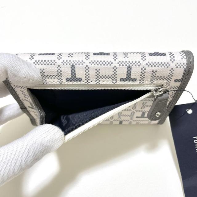 トミーヒルフィガー 財布 ウォレット 三つ折り 総柄 レディース 白 ホワイト < ブランド トミーヒルフィガー 財布 ウォレット 三つ折り 総柄 レディース 白 ホワイト < ブランドの