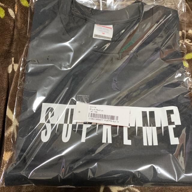 L^NISupreme Split Tee "Black"   uh 
