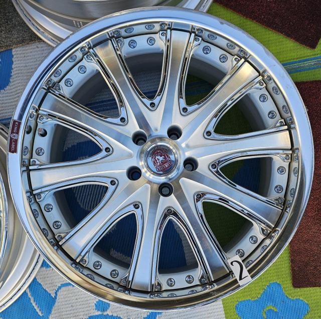 �y���i] CRIMSON  CLUB LINEA�A���~�z�C�[�� 20�C���` 8.5J 9.5J 5�� PCD114.3 +28 �� ������/�o�C�N