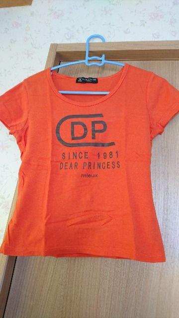 ディアプリンセス★送料込み/オレンジ/Tシャツ/美品 < ブランド  ディアプリンセス★送料込み/オレンジ/Tシャツ/美品 < ブランドの