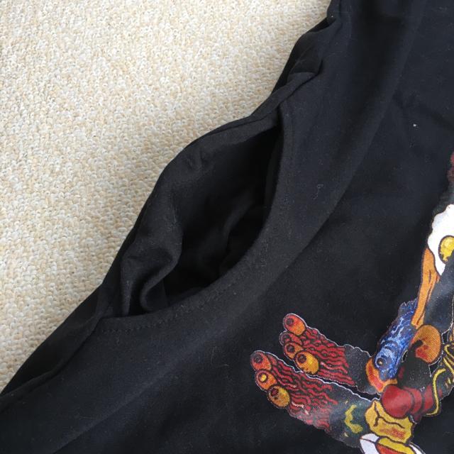 フードスカル柄オーバーサイズバルーンパーカープルオーバー < 女性ファッション フードスカル柄オーバーサイズバルーンパーカープルオーバー < 女性ファッションの