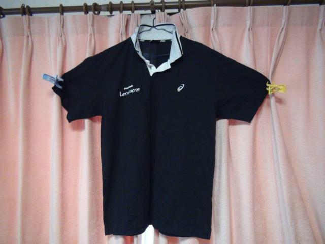 アシックスの黒のポロシャツ(L)!。 < ブランド  アシックスの黒のポロシャツ(L)!。  < ブランドの