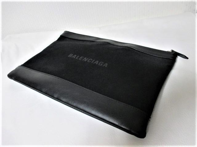 ☆BALENCIAGA バレンシアガ ロゴ レザー クラッチバッグ バッグ セカンドバッグ☆ブラック < ブランド ☆BALENCIAGA バレンシアガ ロゴ レザー クラッチバッグ バッグ セカンドバッグ☆ブラック < ブランドの