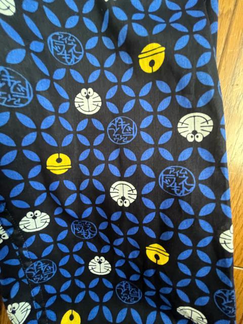 Mサイズ!高貴紳士的!ドラえもん!×和柄!粋な感じ!後ポケット付き!前閉じ!ひざ下丈!ステテコ!新品! < 男性ファッション  Mサイズ!高貴紳士的!ドラえもん!×和柄!粋な感じ!後ポケット付き!前閉じ!ひざ下丈!ステテコ!新品! < 男性ファッションの