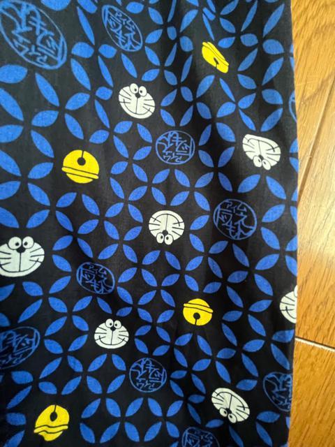 Mサイズ!高貴紳士的!ドラえもん!×和柄!粋な感じ!後ポケット付き!前閉じ!ひざ下丈!ステテコ!新品! < 男性ファッション  Mサイズ!高貴紳士的!ドラえもん!×和柄!粋な感じ!後ポケット付き!前閉じ!ひざ下丈!ステテコ!新品! < 男性ファッションの