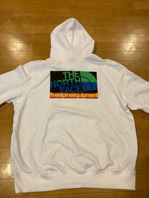 THE NORTH FACE パーカー プルオーバー 大きいsize XXL 白  ノースフェイス < ブランド  THE NORTH FACE パーカー プルオーバー 大きいsize XXL 白  ノースフェイス  < ブランドの