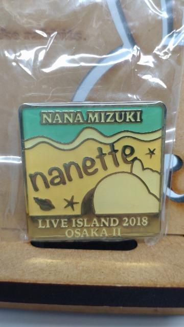 ■水樹奈々■ナネットさん ピンズ NANA MIZUKI LIVE ISLAND2018 大阪 2日目 ピンバッジ < タレントグッズ ■水樹奈々■ナネットさん ピンズ NANA MIZUKI LIVE ISLAND2018 大阪 2日目 ピンバッジ < タレントグッズの