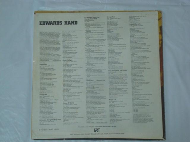 same / EDWARDS HAND US盤LP   George Martin < CD/DVD/ビデオ  same / EDWARDS HAND US盤LP   George Martin < CD/DVD/ビデオの