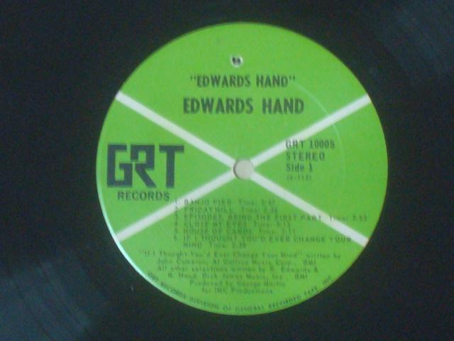 same / EDWARDS HAND US盤LP   George Martin < CD/DVD/ビデオ  same / EDWARDS HAND US盤LP   George Martin < CD/DVD/ビデオの