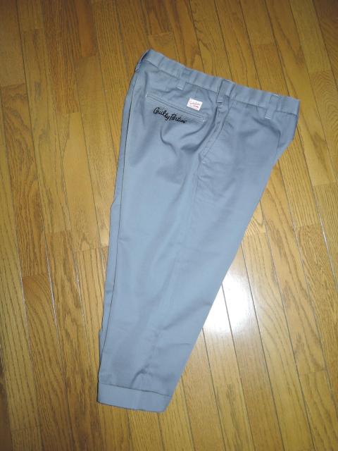 WACKO MARIA ワコマリア 7分丈 TCパンツ S 灰 チノパン クロップド系PT < ブランド  WACKO MARIA ワコマリア 7分丈 TCパンツ S 灰 チノパン クロップド系PT  < ブランドの