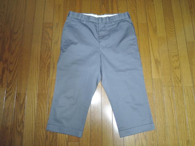 WACKO MARIA ワコマリア 7分丈 TCパンツ S 灰 チノパン クロップド系PT < ブランド  WACKO MARIA ワコマリア 7分丈 TCパンツ S 灰 チノパン クロップド系PT < ブランドの