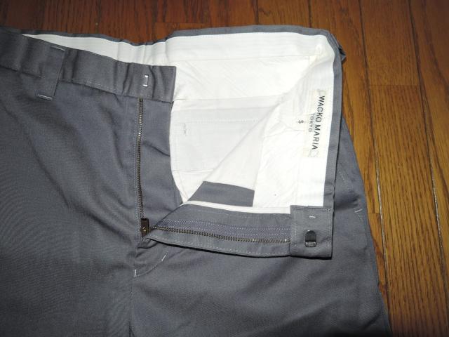WACKO MARIA ワコマリア 7分丈 TCパンツ S 灰 チノパン クロップド系PT < ブランド  WACKO MARIA ワコマリア 7分丈 TCパンツ S 灰 チノパン クロップド系PT < ブランドの