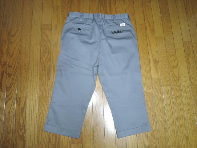 WACKO MARIA ワコマリア 7分丈 TCパンツ S 灰 チノパン クロップド系PT < ブランド  WACKO MARIA ワコマリア 7分丈 TCパンツ S 灰 チノパン クロップド系PT < ブランドの