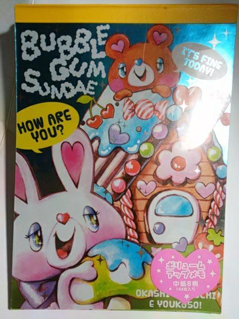 クマ&ウサギ スイーツメモ帳 8柄 < インテリア/ライフ  クマ&ウサギ スイーツメモ帳 8柄  < インテリア/ライフの
