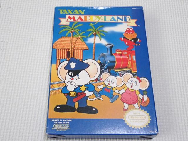 FC★MAPPY-LAND NES 海外版 北米版 端子清掃済 < ゲーム本体/ソフト FC★MAPPY-LAND NES 海外版 北米版 端子清掃済 < ゲーム本体/ソフトの