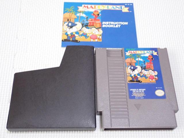 FC★MAPPY-LAND NES 海外版 北米版 端子清掃済 < ゲーム本体/ソフト FC★MAPPY-LAND NES 海外版 北米版 端子清掃済 < ゲーム本体/ソフトの