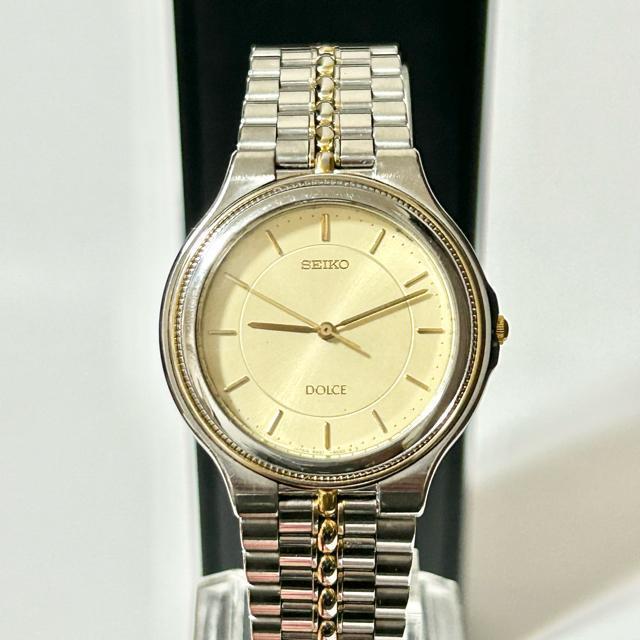 SEIKO �Z�C�R�[ �h���`�F 8N51-6010 QZ �S�[���h������ �����Y �r���v ����m�F�ς� �� �u�����h�� 