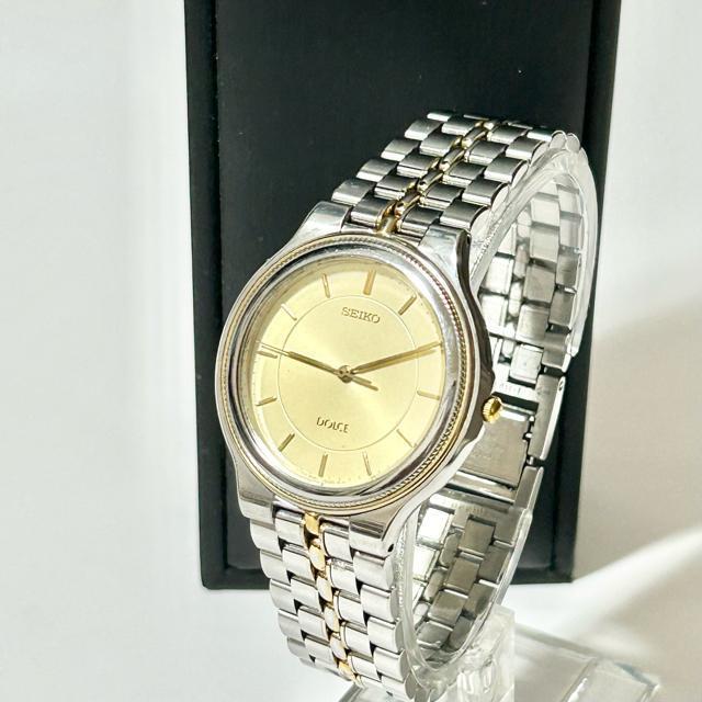 SEIKO �Z�C�R�[ �h���`�F 8N51-6010 QZ �S�[���h������ �����Y �r���v ����m�F�ς� �� �u�����h�� 