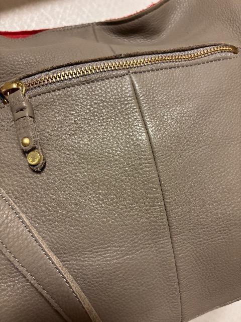 Beaure ビュレ 2 WAY ショルダーバッグ グレージュ 本革 < 女性ファッション Beaure ビュレ 2 WAY ショルダーバッグ グレージュ 本革 < 女性ファッションの