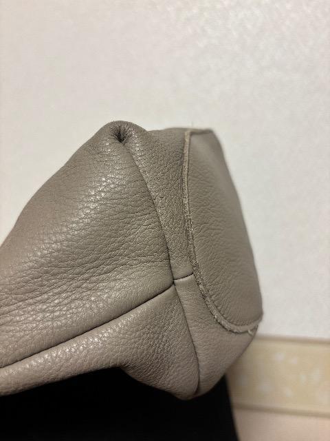 Beaure ビュレ 2 WAY ショルダーバッグ グレージュ 本革 < 女性ファッション Beaure ビュレ 2 WAY ショルダーバッグ グレージュ 本革 < 女性ファッションの