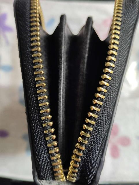 COACH �R�[�` �����z ���E���h�t�@�X�i�[ �u���b�N ���U�[ �P�A�J�[�h�t �u�����h���z �� �u�����h�� 