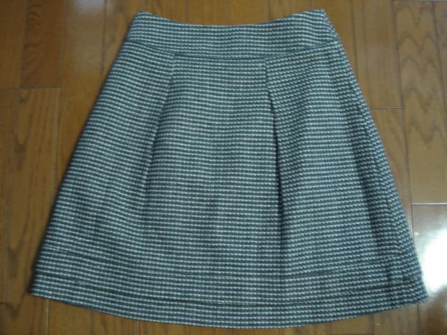 ★クリアインプレッション 水玉デザイン風ウールデザインスカート★クローゼット整理価格! < ブランド ★クリアインプレッション 水玉デザイン風ウールデザインスカート★クローゼット整理価格! < ブランドの