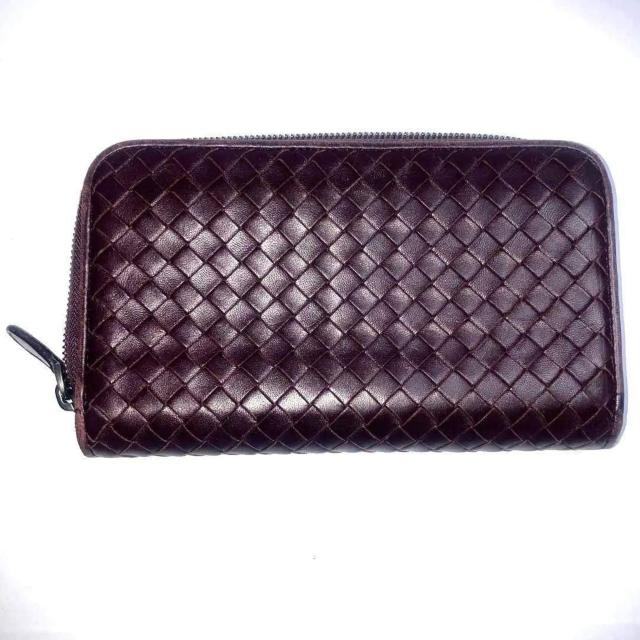 ボッテガヴェネタ 長財布 イントレチャート ラウンドファスナー ブラウン 箱付き BOTTEGA VENETA < ブランド ボッテガヴェネタ 長財布 イントレチャート ラウンドファスナー ブラウン 箱付き BOTTEGA VENETA < ブランドの