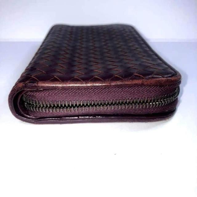 ボッテガヴェネタ 長財布 イントレチャート ラウンドファスナー ブラウン 箱付き BOTTEGA VENETA < ブランド ボッテガヴェネタ 長財布 イントレチャート ラウンドファスナー ブラウン 箱付き BOTTEGA VENETA < ブランドの