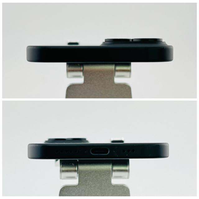 B 87% iPhone 15 128 GB SIM�t���[ �u���b�N �{�� �� �Ɠd/AV�� 