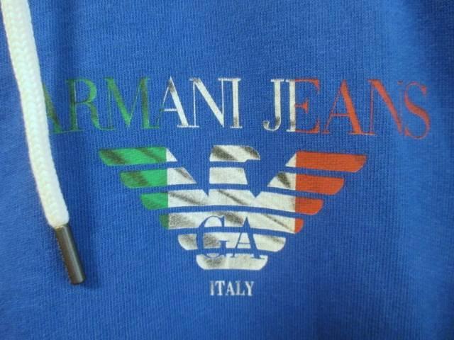☆ARMANI JEANS/アルマーニジーンズ ダブルジップ パーカー/メンズ☆希少モデル < ブランド  ☆ARMANI JEANS/アルマーニジーンズ ダブルジップ パーカー/メンズ☆希少モデル < ブランドの
