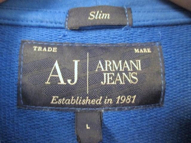 ☆ARMANI JEANS/アルマーニジーンズ ダブルジップ パーカー/メンズ☆希少モデル < ブランド  ☆ARMANI JEANS/アルマーニジーンズ ダブルジップ パーカー/メンズ☆希少モデル < ブランドの