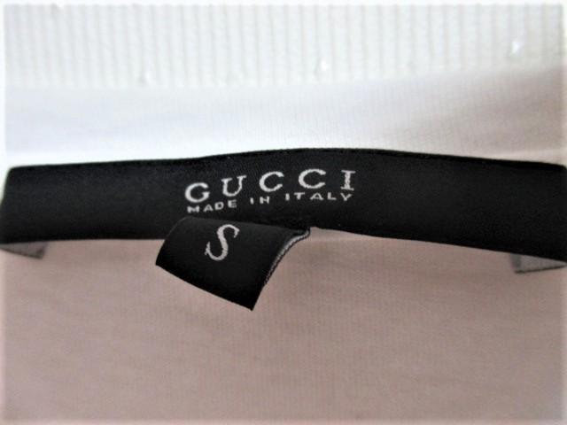☆GUCCI グッチ ロゴ Tシャツ/メンズ/S☆大人気モデル☆ホワイト < ブランド  ☆GUCCI グッチ ロゴ Tシャツ/メンズ/S☆大人気モデル☆ホワイト < ブランドの