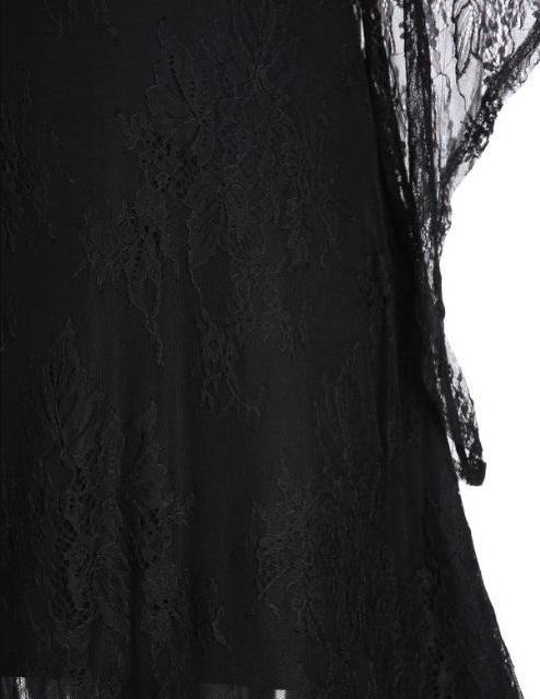 新品大きいサイズ(3L〜)4L ゴシック総レースドレスワンピース < 女性ファッション  新品大きいサイズ(3L〜)4L ゴシック総レースドレスワンピース < 女性ファッションの