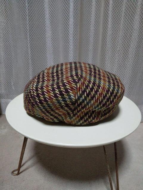 vintage 古着 topman ウール 毛 ハンチングキャップ 帽子 レトロ ブラウン used 小さめ S < 男性ファッション  vintage 古着 topman ウール 毛 ハンチングキャップ 帽子 レトロ ブラウン used 小さめ S < 男性ファッションの