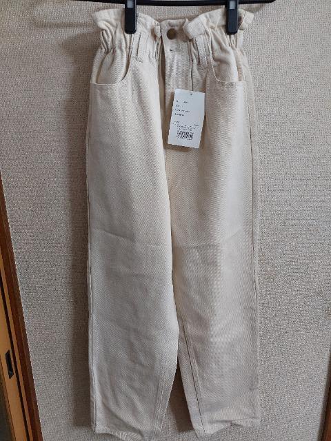 新品ウエストギャザーパンツS < 女性ファッション  新品ウエストギャザーパンツS < 女性ファッションの