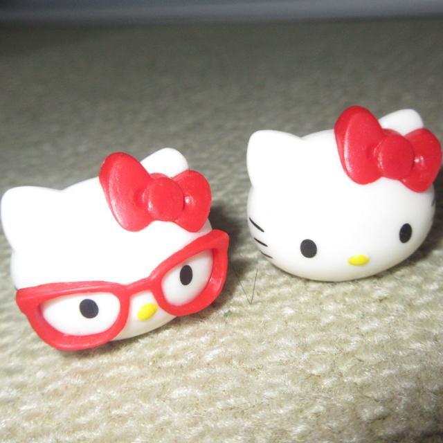 未使用☆ハローキティ*バスボム付録おまけ*ミニ指人形4点セット < おもちゃ  未使用☆ハローキティ*バスボム付録おまけ*ミニ指人形4点セット < おもちゃの