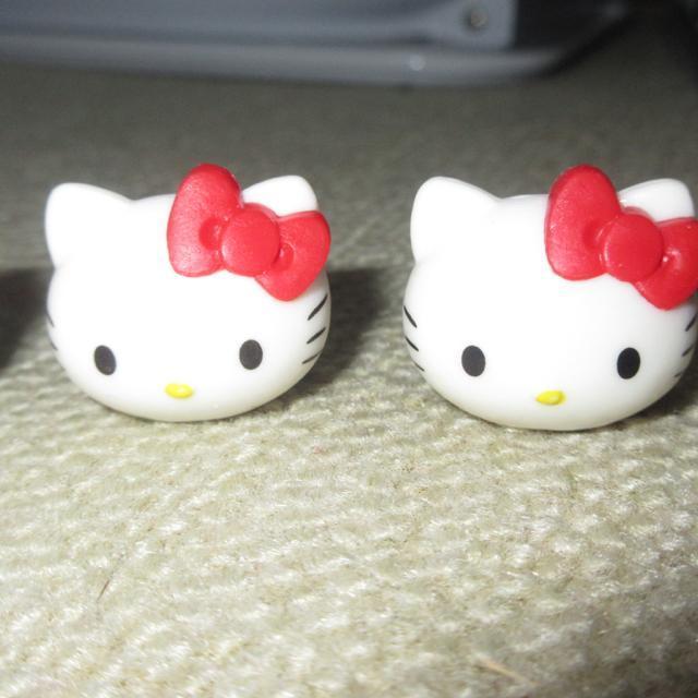 未使用☆ハローキティ*バスボム付録おまけ*ミニ指人形4点セット < おもちゃ  未使用☆ハローキティ*バスボム付録おまけ*ミニ指人形4点セット < おもちゃの