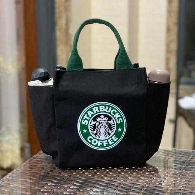 【スターバックス海外限定】スタバ トートバック ハンドバッグ小物入れ 〓 < 女性ファッション  【スターバックス海外限定】スタバ トートバック ハンドバッグ小物入れ 〓  < 女性ファッションの
