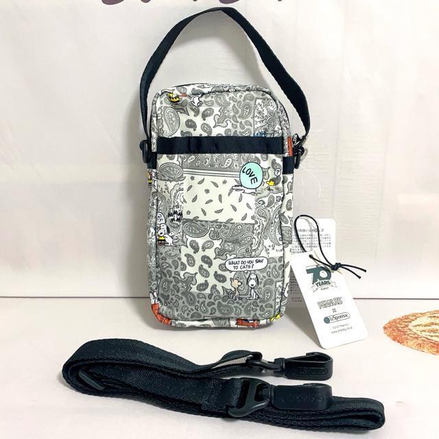 ★新品未使用★LeSportsac レスポートサック ショルダーバッグ スヌーピー ピーナッツバンダナパッチ 3505 送料無料 < 女性ファッション  ★新品未使用★LeSportsac レスポートサック ショルダーバッグ スヌーピー ピーナッツバンダナパッチ 3505 送料無料 < 女性ファッションの