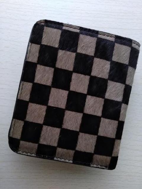 馬毛革 コンパクト財布 ボックス型小銭入れ < 女性ファッション 馬毛革 コンパクト財布 ボックス型小銭入れ < 女性ファッションの