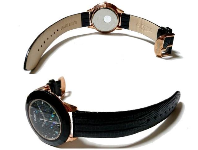 極美品 TIME100【1点もの】煌く美しい大型 メンズ腕時計 < 男性アクセサリー/時計  極美品 TIME100【1点もの】煌く美しい大型 メンズ腕時計 < 男性アクセサリー/時計の