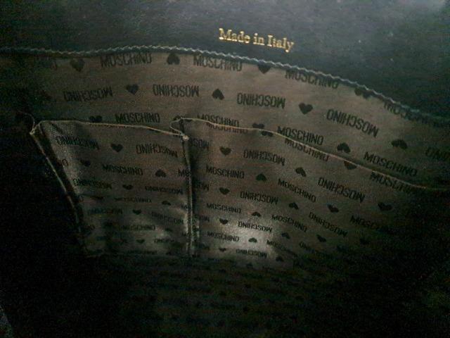 ☆MOSCHINO モスキーノ ロゴ モチーフ トートバッグ レザー/ブラック☆大容量 < ブランド ☆MOSCHINO モスキーノ ロゴ モチーフ トートバッグ レザー/ブラック☆大容量 < ブランドの