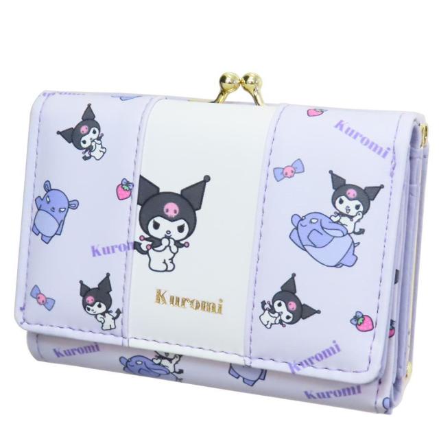 クロミ 口金 がま口 三つ折り ウォレット 財布 カード サンリオ SR36-2 < 女性ファッション  クロミ 口金 がま口 三つ折り ウォレット 財布 カード サンリオ SR36-2  < 女性ファッションの