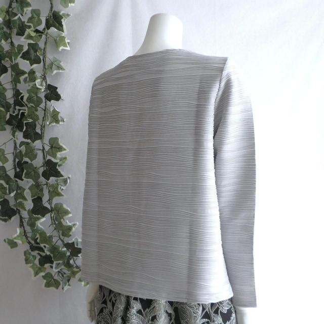 新品 プリーツ カーディガン M L ライトグレー 春 夏 秋 レディース ストレッチ ジャケット 上品 9835 < 女性ファッション 新品 プリーツ カーディガン M L ライトグレー 春 夏 秋 レディース ストレッチ ジャケット 上品 9835 < 女性ファッションの