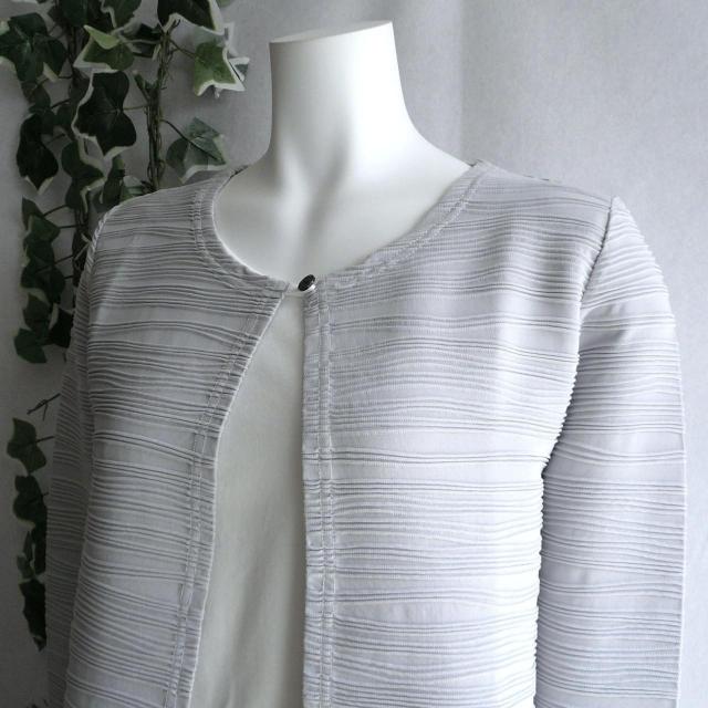 新品 プリーツ カーディガン M L ライトグレー 春 夏 秋 レディース ストレッチ ジャケット 上品 9835 < 女性ファッション 新品 プリーツ カーディガン M L ライトグレー 春 夏 秋 レディース ストレッチ ジャケット 上品 9835 < 女性ファッションの