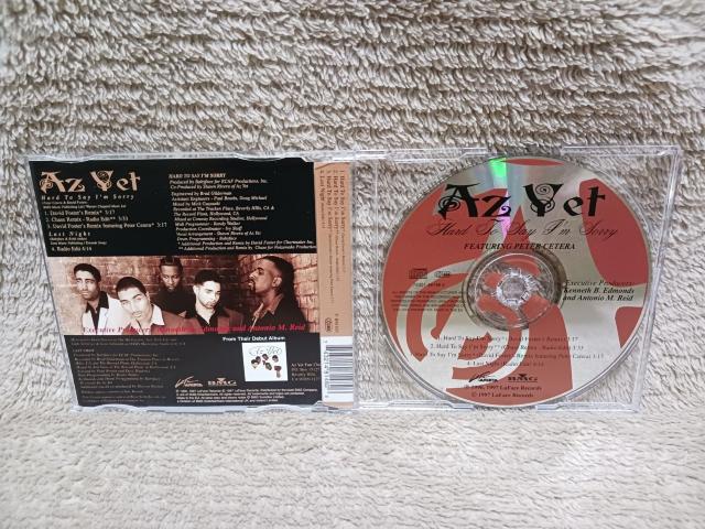 Az Yet/Hard To Say I'm Sorry featuring Peter Cetera/輸入盤/CDシングル < CD/DVD/ビデオ Az Yet/Hard To Say I'm Sorry featuring Peter Cetera/輸入盤/CDシングル < CD/DVD/ビデオの
