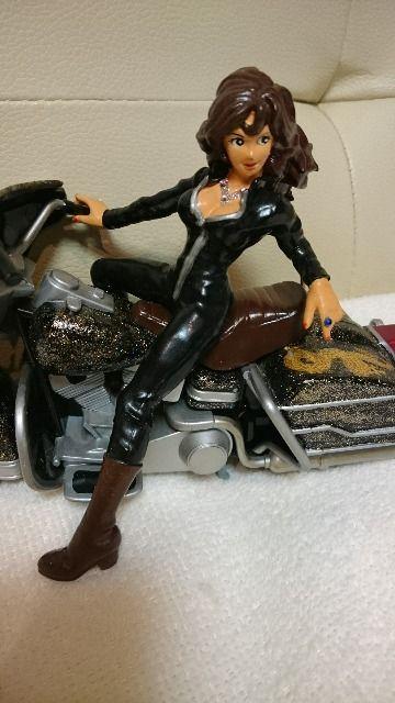 貴重!ルパン三世 峰不二子&バイク(ハーレー) フルリペイント ゆうパック送込 < アニメ/コミック/キャラクター 貴重!ルパン三世 峰不二子&バイク(ハーレー) フルリペイント ゆうパック送込 < アニメ/コミック/キャラクターの